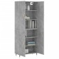 Highboard Betongrau 69,5x34x180 cm Holzwerkstoff Highboard Betongrau 69,5x34x180 cm Holzwerkstoff