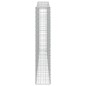 vidaXL Gabionen mit Hochbogen 6 Stk. 400x30x160/180cm Verzinktes Eisen vidaXL Gabionen mit Hochbogen 6 Stk. 400x30x160/180cm Verzinktes Eisen