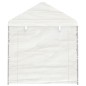 vidaXL Pavillon mit Dach Weiß 8,92x2,28x2,69 m Polyethylen vidaXL Pavillon mit Dach Weiß 8,92x2,28x2,69 m Polyethylen