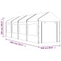 vidaXL Pavillon mit Dach Weiß 8,92x2,28x2,69 m Polyethylen vidaXL Pavillon mit Dach Weiß 8,92x2,28x2,69 m Polyethylen