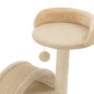 vidaXL Katzen-Kratzbaum Sisal 40 cm Beige und Braun vidaXL Katzen-Kratzbaum Sisal 40 cm Beige und Braun