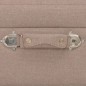vidaXL Hocker mit Stauraum 3 Stk. Braun Stoff vidaXL Hocker mit Stauraum 3 Stk. Braun Stoff