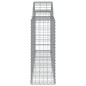 vidaXL Gabionen mit Hochbogen 6 Stk. 200x30x80/100 cm Verzinktes Eisen vidaXL Gabionen mit Hochbogen 6 Stk. 200x30x80/100 cm Verzinktes Eisen