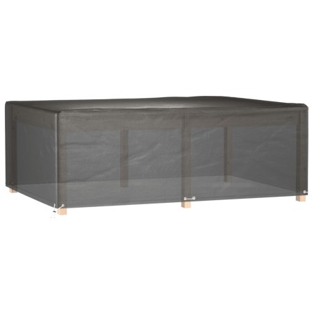 vidaXL Gartenmöbel-Abdeckungen 2 Stk. 12 Ösen 230x165x80 cm Rechteckig