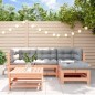vidaXL 5-tlg. Garten-Lounge-Set mit Kissen Massivholz Douglasie vidaXL 5-tlg. Garten-Lounge-Set mit Kissen Massivholz Douglasie