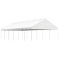 vidaXL Pavillon mit Dach Weiß 13,38x5,88x3,75 m Polyethylen vidaXL Pavillon mit Dach Weiß 13,38x5,88x3,75 m Polyethylen