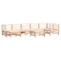 vidaXL 8-tlg. Garten-Lounge-Set mit Kissen Massivholz vidaXL 8-tlg. Garten-Lounge-Set mit Kissen Massivholz