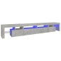 vidaXL TV-Schrank mit LED-Leuchten Betongrau 260x36,5x40 cm vidaXL TV-Schrank mit LED-Leuchten Betongrau 260x36,5x40 cm