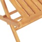vidaXL 5-tlg. Garten-Essgruppe Massivholz Teak vidaXL 5-tlg. Garten-Essgruppe Massivholz Teak