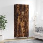 Highboard Räuchereiche 69,5x34x180 cm Holzwerkstoff Highboard Räuchereiche 69,5x34x180 cm Holzwerkstoff