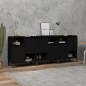 vidaXL Sideboards 3 Stk. Schwarz 60x35x70 cm Holzwerkstoff vidaXL Sideboards 3 Stk. Schwarz 60x35x70 cm Holzwerkstoff
