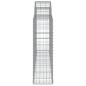 vidaXL Gabionen mit Hochbogen 11Stk. 200x30x100/120cm Verzinktes Eisen vidaXL Gabionen mit Hochbogen 11Stk. 200x30x100/120cm Verzinktes Eisen