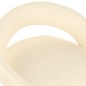 Esszimmerstühle 2 Stk. Drehbar Creme Samt Esszimmerstühle 2 Stk. Drehbar Creme Samt