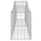 vidaXL Gabionen mit Hochbogen 4 Stk. 200x30x40/60 cm Verzinktes Eisen vidaXL Gabionen mit Hochbogen 4 Stk. 200x30x40/60 cm Verzinktes Eisen