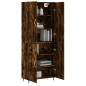 Highboard Räuchereiche 69,5x34x180 cm Holzwerkstoff Highboard Räuchereiche 69,5x34x180 cm Holzwerkstoff