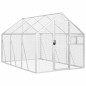 vidaXL Voliere Silbern 1,79x3x1,85 m Aluminium vidaXL Voliere Silbern 1,79x3x1,85 m Aluminium