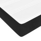 vidaXL Boxspringbett mit Matratze Schwarz 120x200 cm Samt vidaXL Boxspringbett mit Matratze Schwarz 120x200 cm Samt