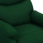 Massagesessel mit Aufstehhilfe Dunkelgrün Stoff Massagesessel mit Aufstehhilfe Dunkelgrün Stoff