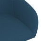 vidaXL Esszimmerstühle Drehbar 2 Stk. Blau Samt vidaXL Esszimmerstühle Drehbar 2 Stk. Blau Samt