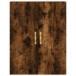 Highboard Räuchereiche 69,5x34x180 cm Holzwerkstoff Highboard Räuchereiche 69,5x34x180 cm Holzwerkstoff