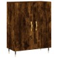 Highboard Räuchereiche 69,5x34x180 cm Holzwerkstoff Highboard Räuchereiche 69,5x34x180 cm Holzwerkstoff