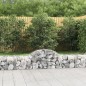 vidaXL Gabionen mit Hochbogen 8 Stk. 200x50x40/60 cm Verzinktes Eisen vidaXL Gabionen mit Hochbogen 8 Stk. 200x50x40/60 cm Verzinktes Eisen
