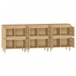 vidaXL Sideboards 3 Stk. Sonoma-Eiche 60x35x70 cm Holzwerkstoff vidaXL Sideboards 3 Stk. Sonoma-Eiche 60x35x70 cm Holzwerkstoff
