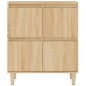vidaXL Sideboards 3 Stk. Sonoma-Eiche 60x35x70 cm Holzwerkstoff vidaXL Sideboards 3 Stk. Sonoma-Eiche 60x35x70 cm Holzwerkstoff