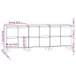 vidaXL Sideboards 3 Stk. Sonoma-Eiche 60x35x70 cm Holzwerkstoff vidaXL Sideboards 3 Stk. Sonoma-Eiche 60x35x70 cm Holzwerkstoff