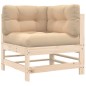 vidaXL 7-tlg. Garten-Lounge-Set mit Kissen Massivholz vidaXL 7-tlg. Garten-Lounge-Set mit Kissen Massivholz
