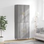 vidaXL Highboard Grau Sonoma 69,5x34x180 cm Holzwerkstoff vidaXL Highboard Grau Sonoma 69,5x34x180 cm Holzwerkstoff
