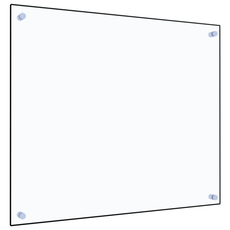 vidaXL Küchenrückwand Transparent 70x60 cm Hartglas vidaXL Küchenrückwand Transparent 70x60 cm Hartglas