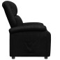 vidaXL Relaxsessel Schwarz Kunstleder vidaXL Relaxsessel Schwarz Kunstleder