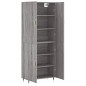 vidaXL Highboard Grau Sonoma 69,5x34x180 cm Holzwerkstoff vidaXL Highboard Grau Sonoma 69,5x34x180 cm Holzwerkstoff
