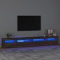 vidaXL TV-Schrank mit LED-Leuchten Braun Eichen-Optik 270x35x40 cm vidaXL TV-Schrank mit LED-Leuchten Braun Eichen-Optik 270x35x40 cm