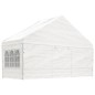 vidaXL Pavillon mit Dach Weiß 20,07x5,88x3,75 m Polyethylen vidaXL Pavillon mit Dach Weiß 20,07x5,88x3,75 m Polyethylen