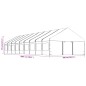 vidaXL Pavillon mit Dach Weiß 20,07x5,88x3,75 m Polyethylen vidaXL Pavillon mit Dach Weiß 20,07x5,88x3,75 m Polyethylen