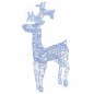 vidaXL Rentiere Weihnachtsdekoration 3 Stk. 60x16x100 cm Acryl vidaXL Rentiere Weihnachtsdekoration 3 Stk. 60x16x100 cm Acryl