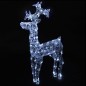 vidaXL Rentiere Weihnachtsdekoration 3 Stk. 60x16x100 cm Acryl vidaXL Rentiere Weihnachtsdekoration 3 Stk. 60x16x100 cm Acryl