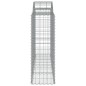 vidaXL Gabionen mit Hochbogen 18Stk. 200x50x120/140cm Verzinktes Eisen vidaXL Gabionen mit Hochbogen 18Stk. 200x50x120/140cm Verzinktes Eisen