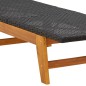 vidaXL 3-tlg. Garten-Lounge-Set Poly Rattan & Massivholz Akazie vidaXL 3-tlg. Garten-Lounge-Set Poly Rattan & Massivholz Akazie