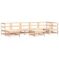vidaXL 8-tlg. Garten-Lounge-Set mit Kissen Massivholz vidaXL 8-tlg. Garten-Lounge-Set mit Kissen Massivholz