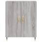 vidaXL Highboard Grau Sonoma 69,5x34x180 cm Holzwerkstoff vidaXL Highboard Grau Sonoma 69,5x34x180 cm Holzwerkstoff