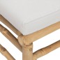 vidaXL 6-tlg. Garten-Lounge-Set mit Hellgrauen Kissen Bambus vidaXL 6-tlg. Garten-Lounge-Set mit Hellgrauen Kissen Bambus
