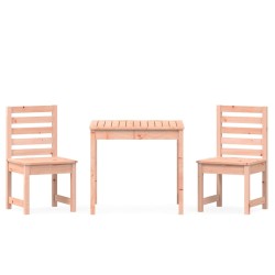 vidaXL 3-tlg. Garten-Bistro-Set Massivholz Douglasie