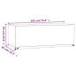 vidaXL Gartenmöbel-Abdeckungen 2 Stk. 8 Ösen 192x82x65 cm Rechteckig vidaXL Gartenmöbel-Abdeckungen 2 Stk. 8 Ösen 192x82x65 cm Rechteckig