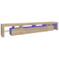 vidaXL TV-Schrank mit LED-Leuchten Sonoma-Eiche 260x36,5x40 cm vidaXL TV-Schrank mit LED-Leuchten Sonoma-Eiche 260x36,5x40 cm
