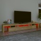 vidaXL TV-Schrank mit LED-Leuchten Sonoma-Eiche 260x36,5x40 cm vidaXL TV-Schrank mit LED-Leuchten Sonoma-Eiche 260x36,5x40 cm