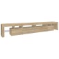 vidaXL TV-Schrank mit LED-Leuchten Sonoma-Eiche 260x36,5x40 cm vidaXL TV-Schrank mit LED-Leuchten Sonoma-Eiche 260x36,5x40 cm
