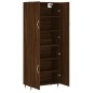 Highboard Braun Eichen-Optik 69,5x34x180 cm Holzwerkstoff Highboard Braun Eichen-Optik 69,5x34x180 cm Holzwerkstoff